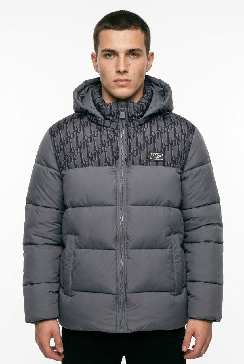 ICON Original Men MA2608-3 – Grijs – herenjas