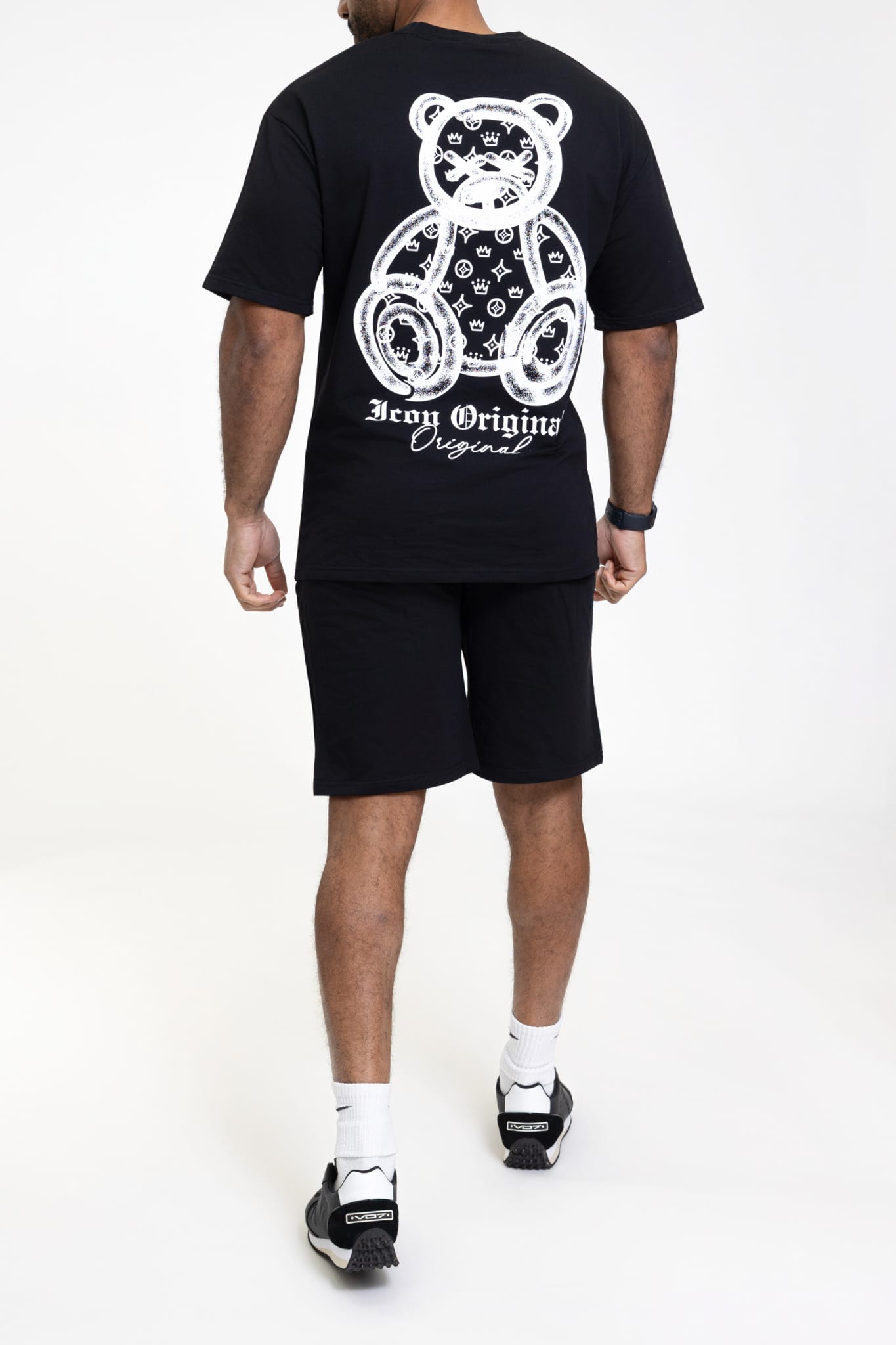 ICON Original Men T-shirt TX1271-1 – Zwart – complete herenset